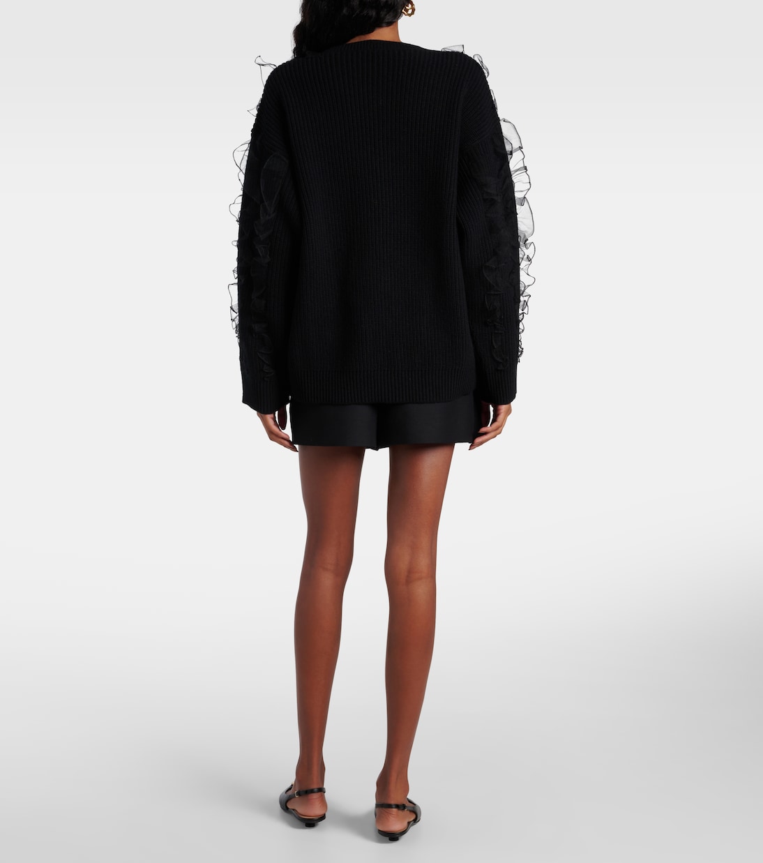 Pull brodé en laine | Valentino
