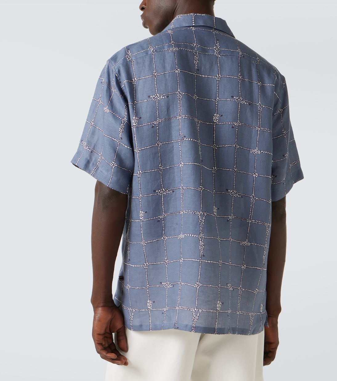 Camicia in lino con stampa | Brioni