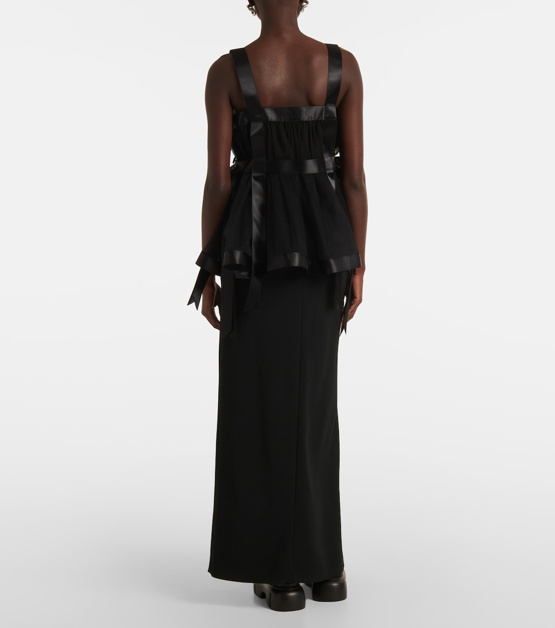 Tulle top | Noir Kei Ninomiya