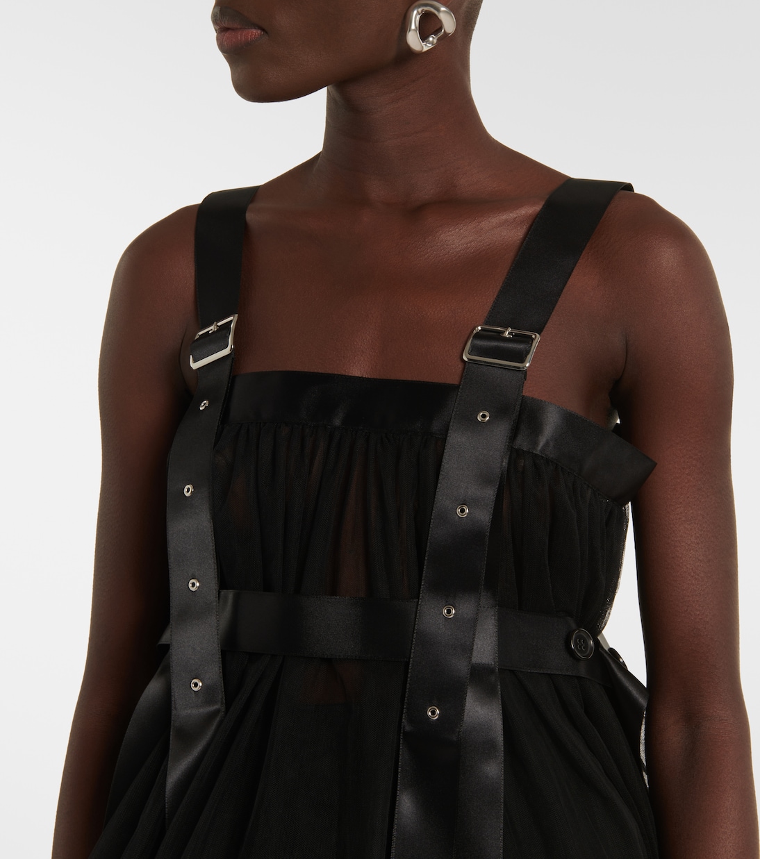Tulle top | Noir Kei Ninomiya