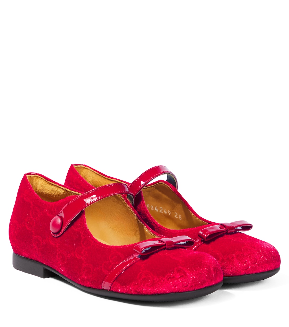 Ballerine in velluto GG | Gucci Kids