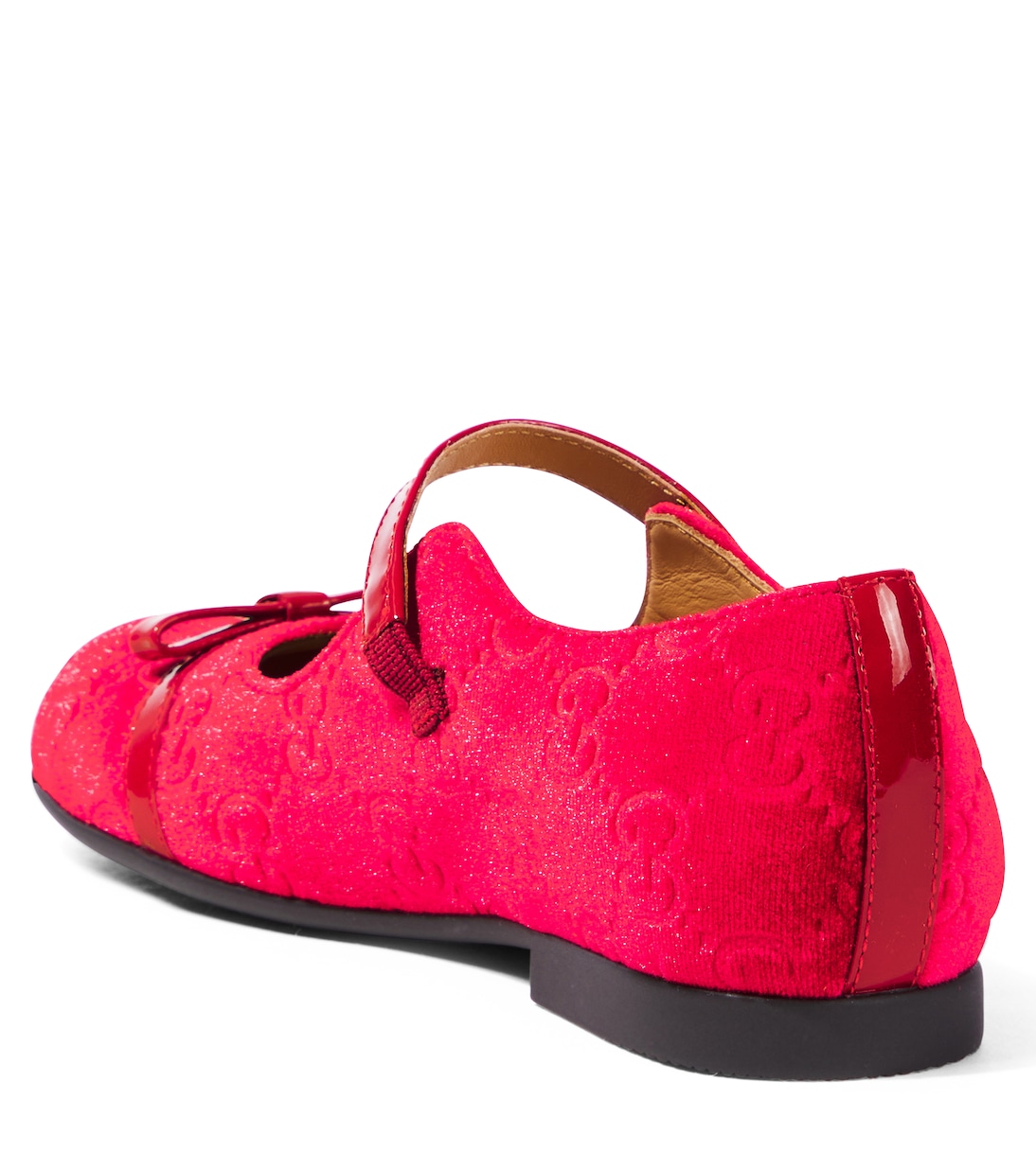 Ballerine in velluto GG | Gucci Kids