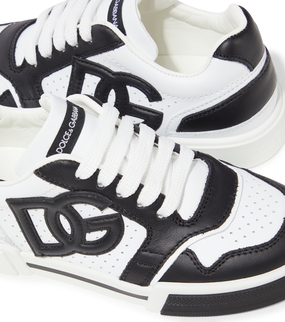 Baskets DG en cuir | Dolce&Gabbana Kids