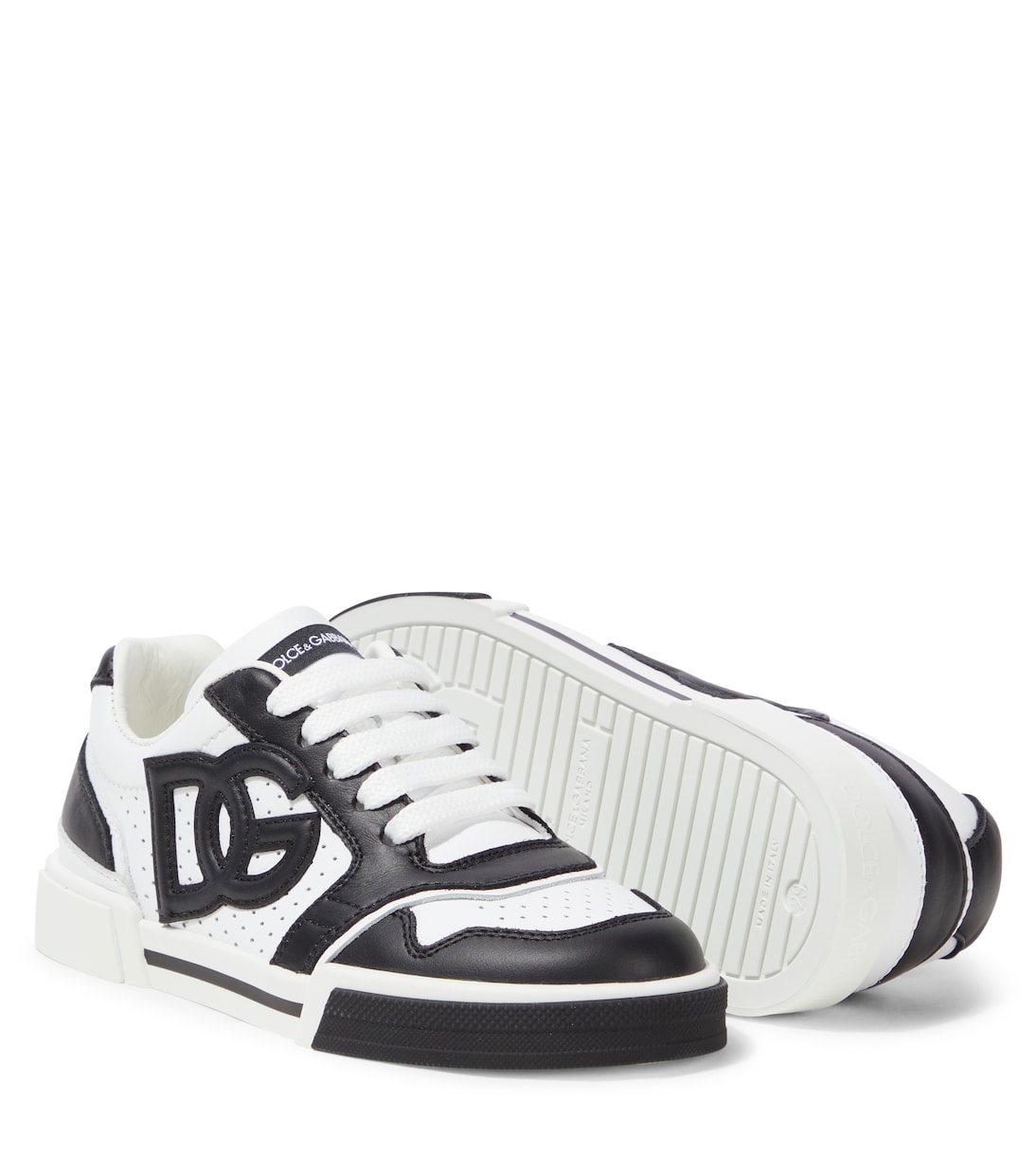 Baskets DG en cuir | Dolce&Gabbana Kids