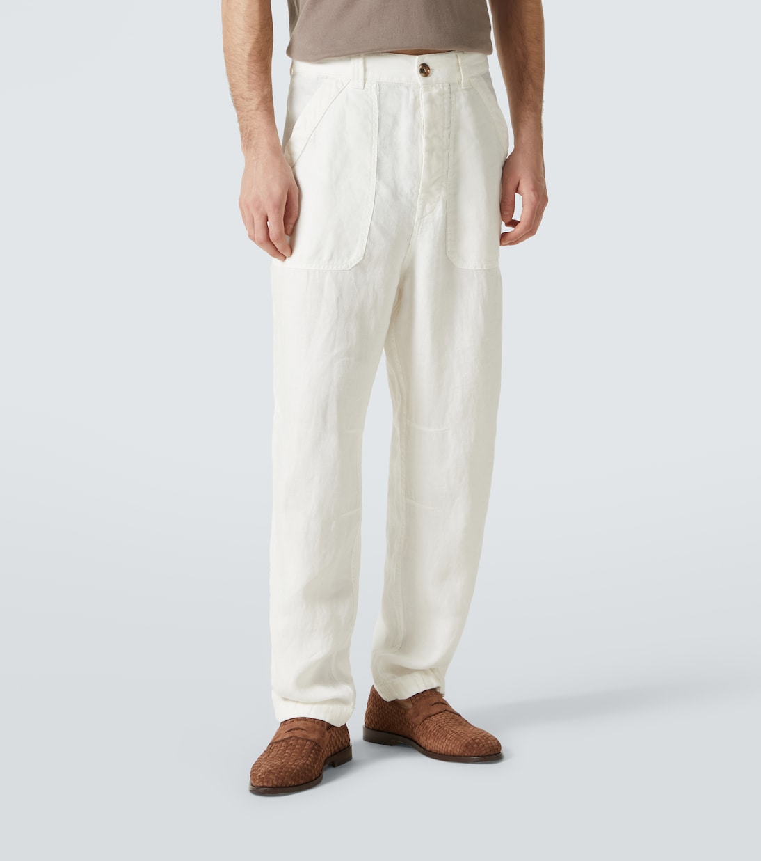 Hose aus Leinen | Brunello Cucinelli
