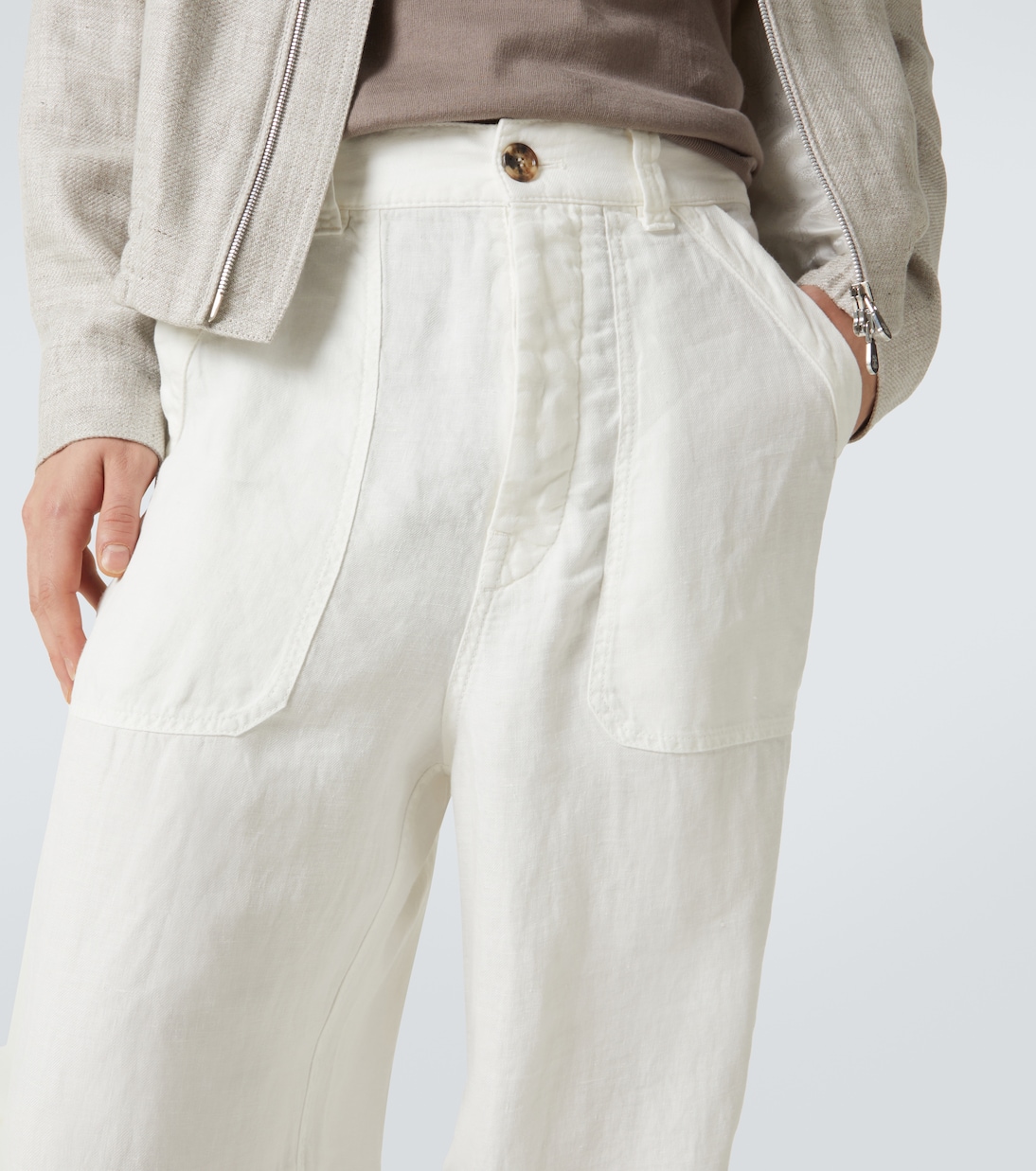 Hose aus Leinen | Brunello Cucinelli