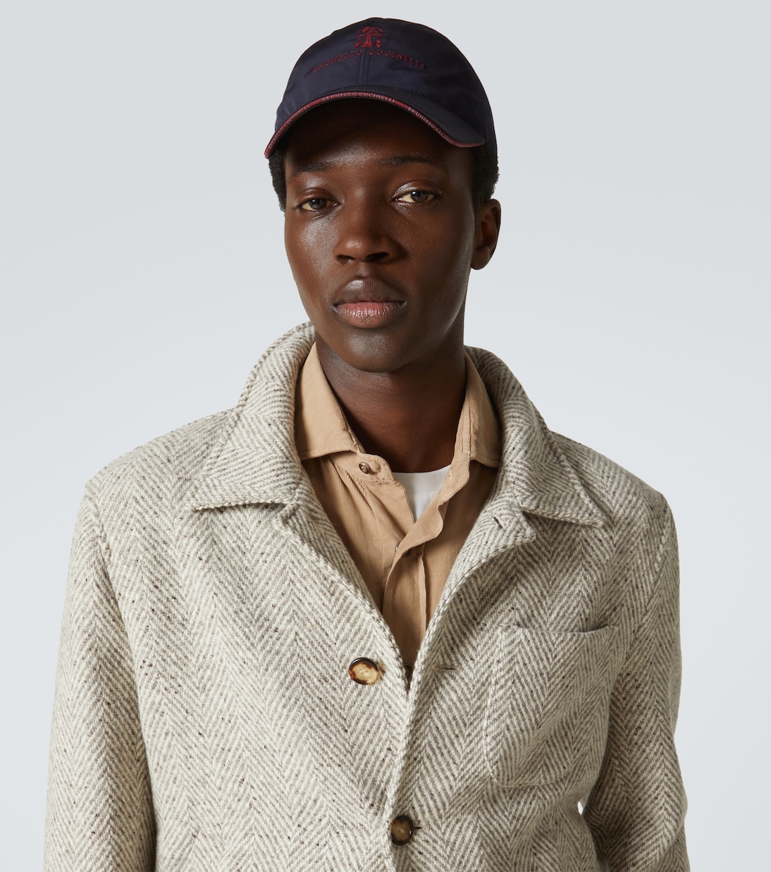 Casquette brodée à logo | Brunello Cucinelli
