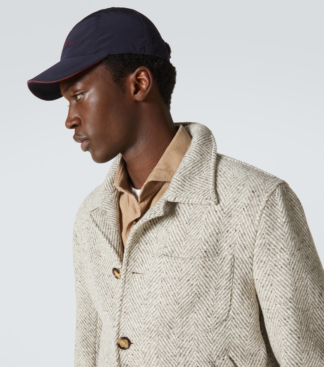 Casquette brodée à logo | Brunello Cucinelli
