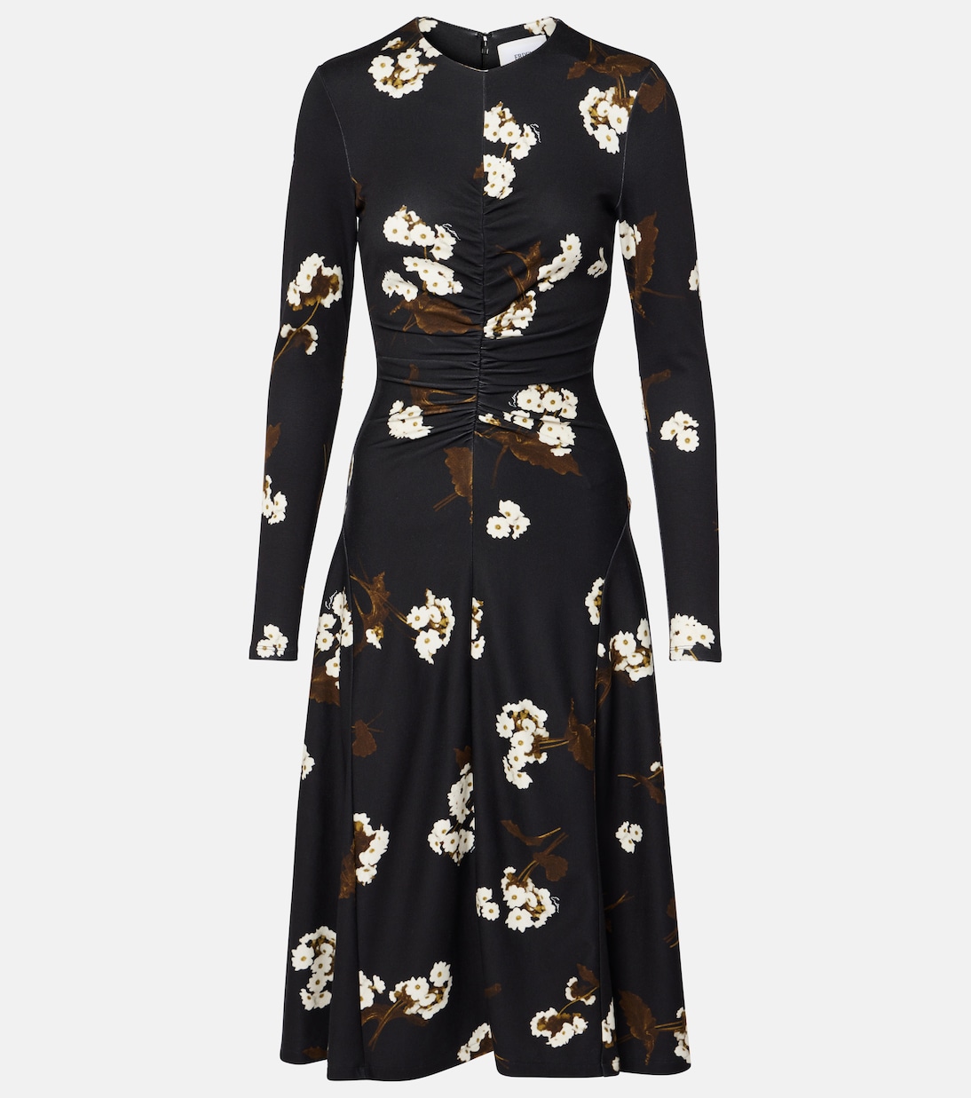 Abito midi con stampa | Erdem