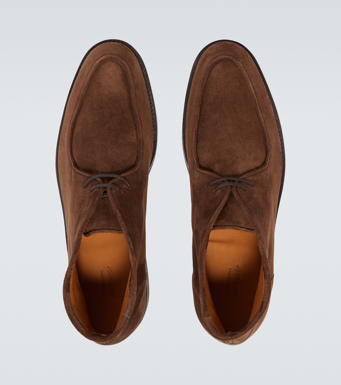 Bottines Chukka Tim en daim | John Lobb
