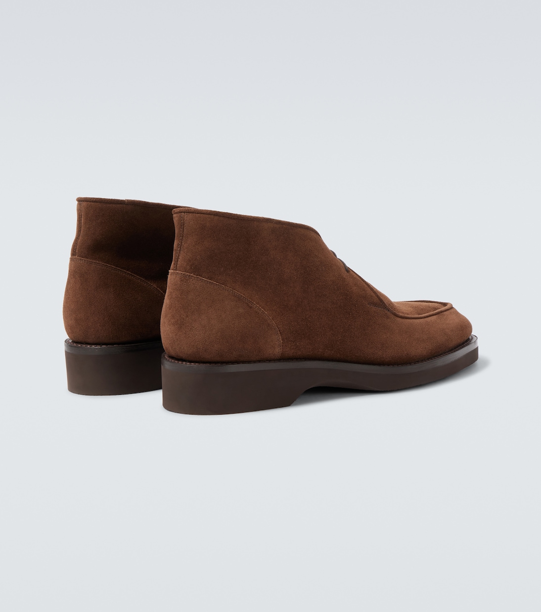 Bottines Chukka Tim en daim | John Lobb