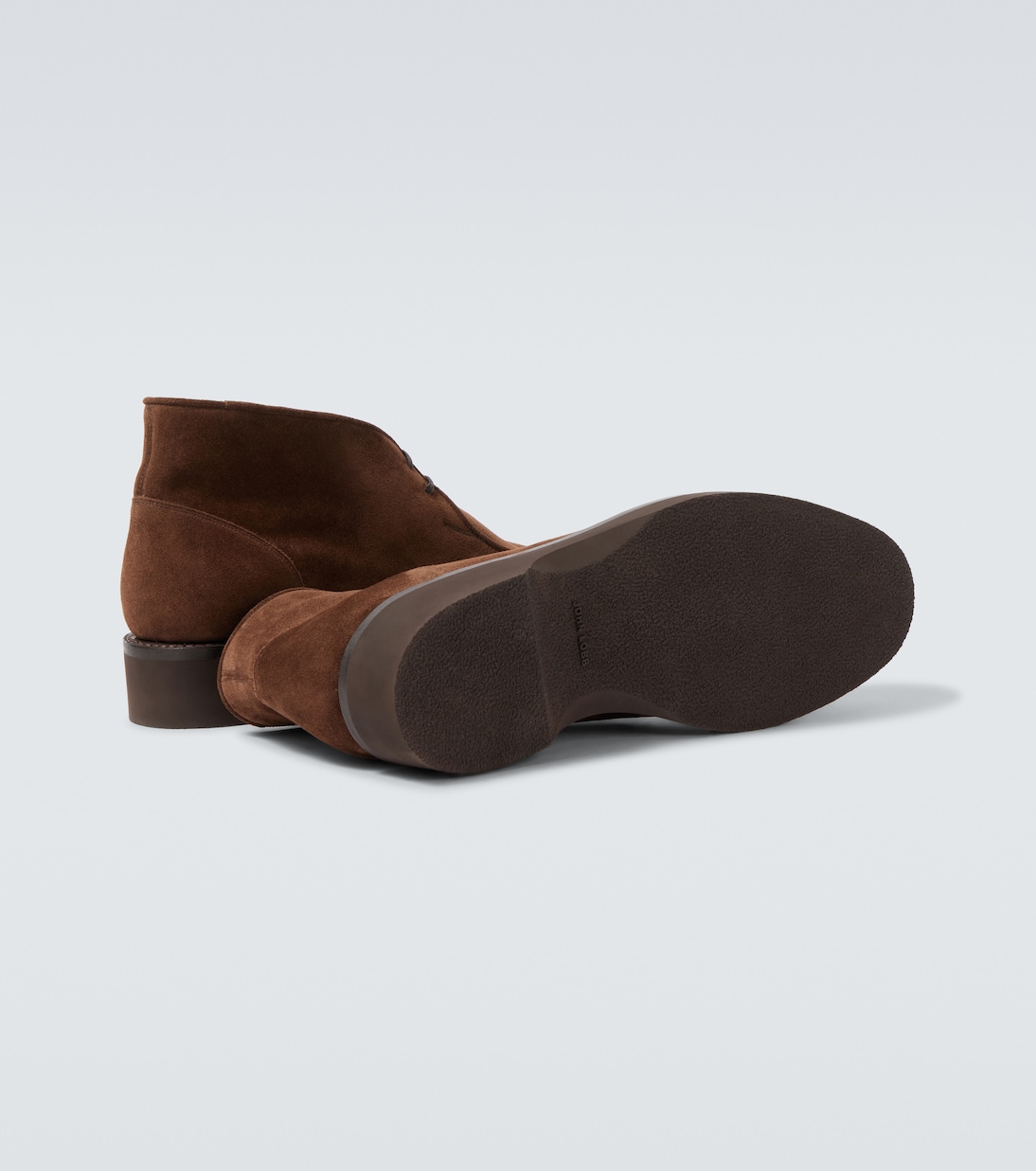 Bottines Chukka Tim en daim | John Lobb