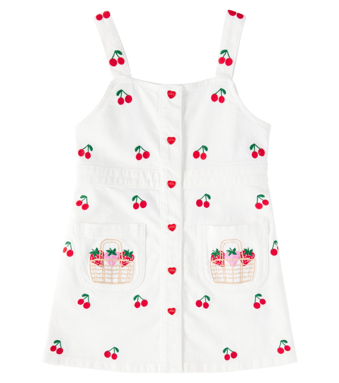 Besticktes Jeanskleid | Stella McCartney Kids