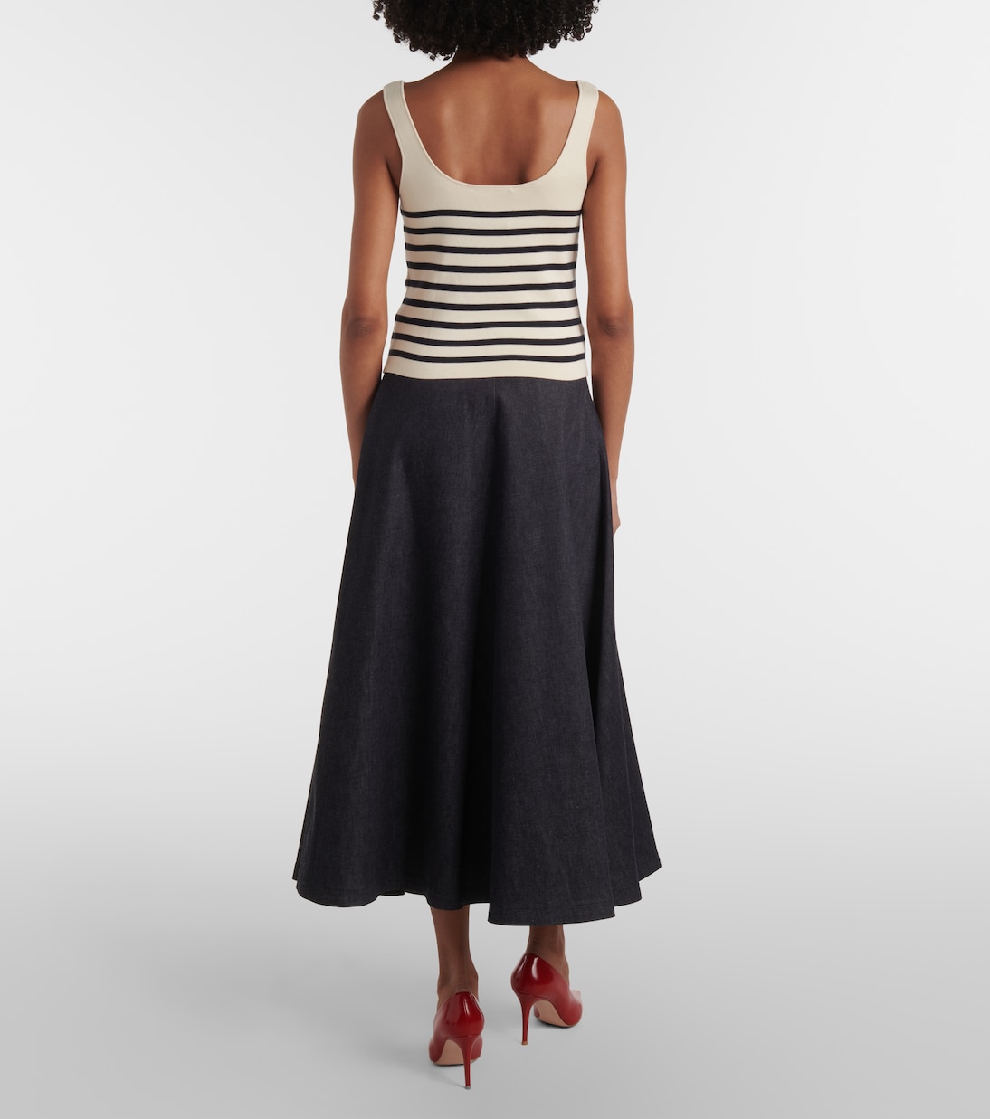 Tank top Stevie de seda y algodón | Altuzarra