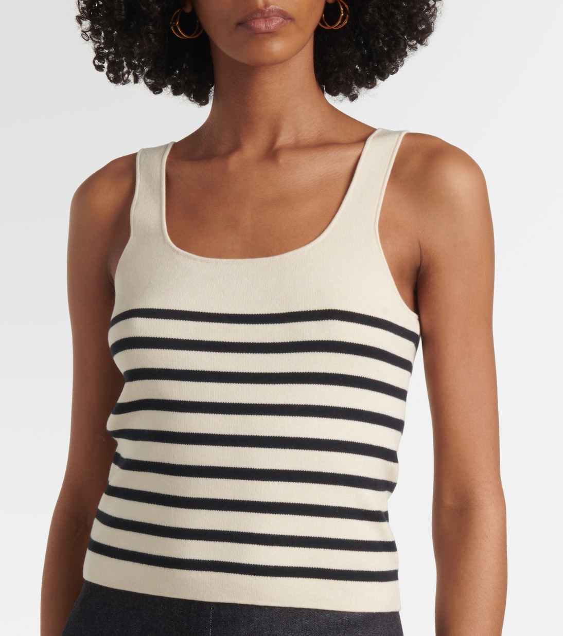 Tank top Stevie de seda y algodón | Altuzarra