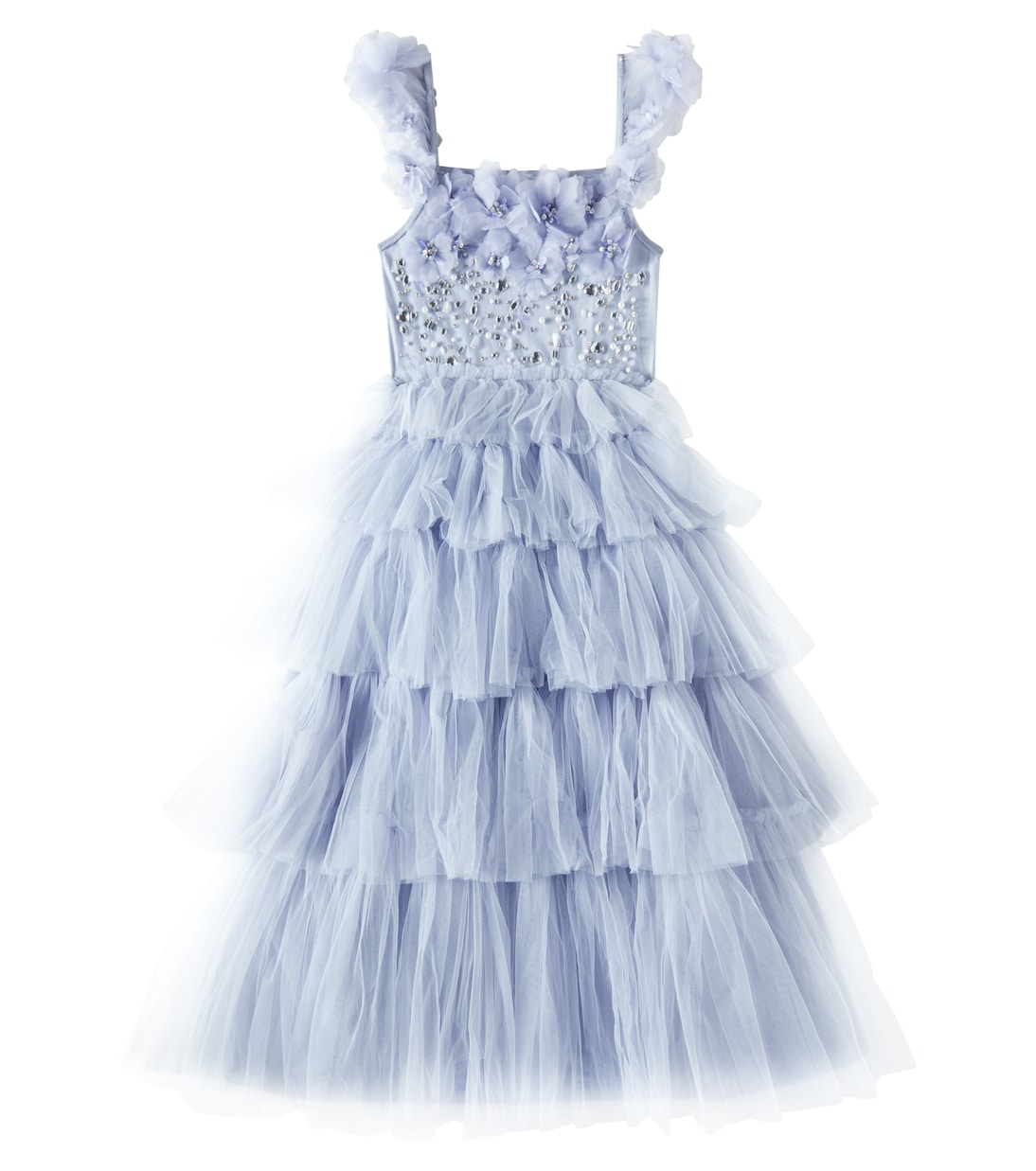 Vestido Amira de tul adornado  | Tutu Du Monde