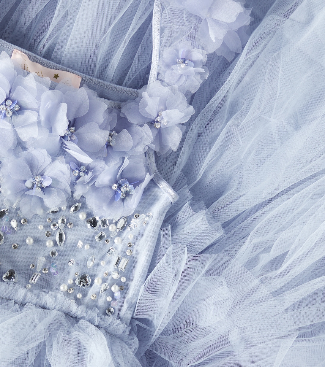 Vestido Amira de tul adornado  | Tutu Du Monde