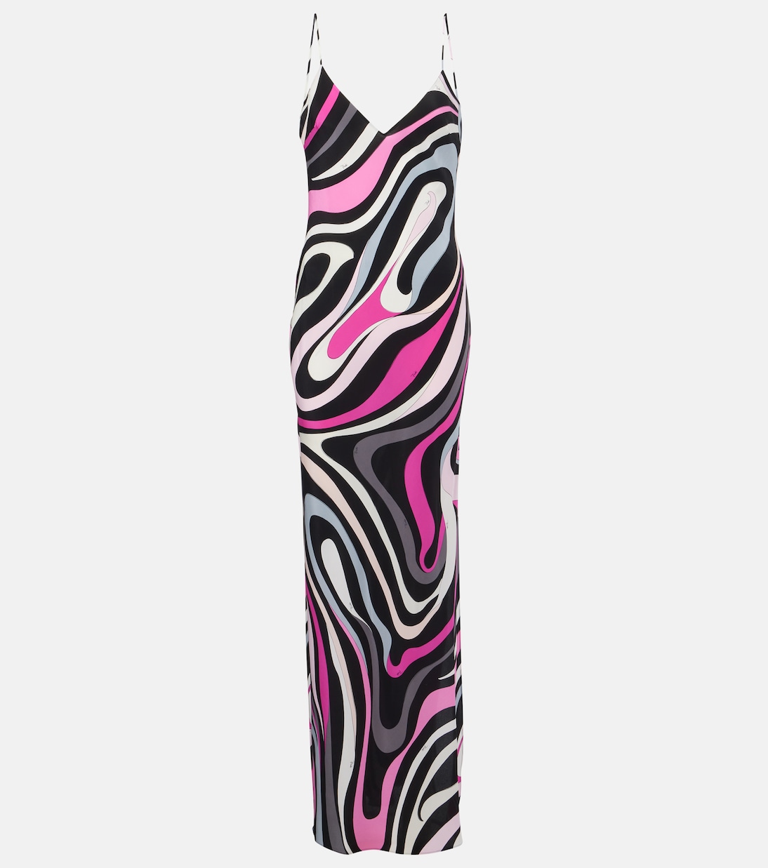 Abito sottoveste Marmo in crêpe de chine | Pucci