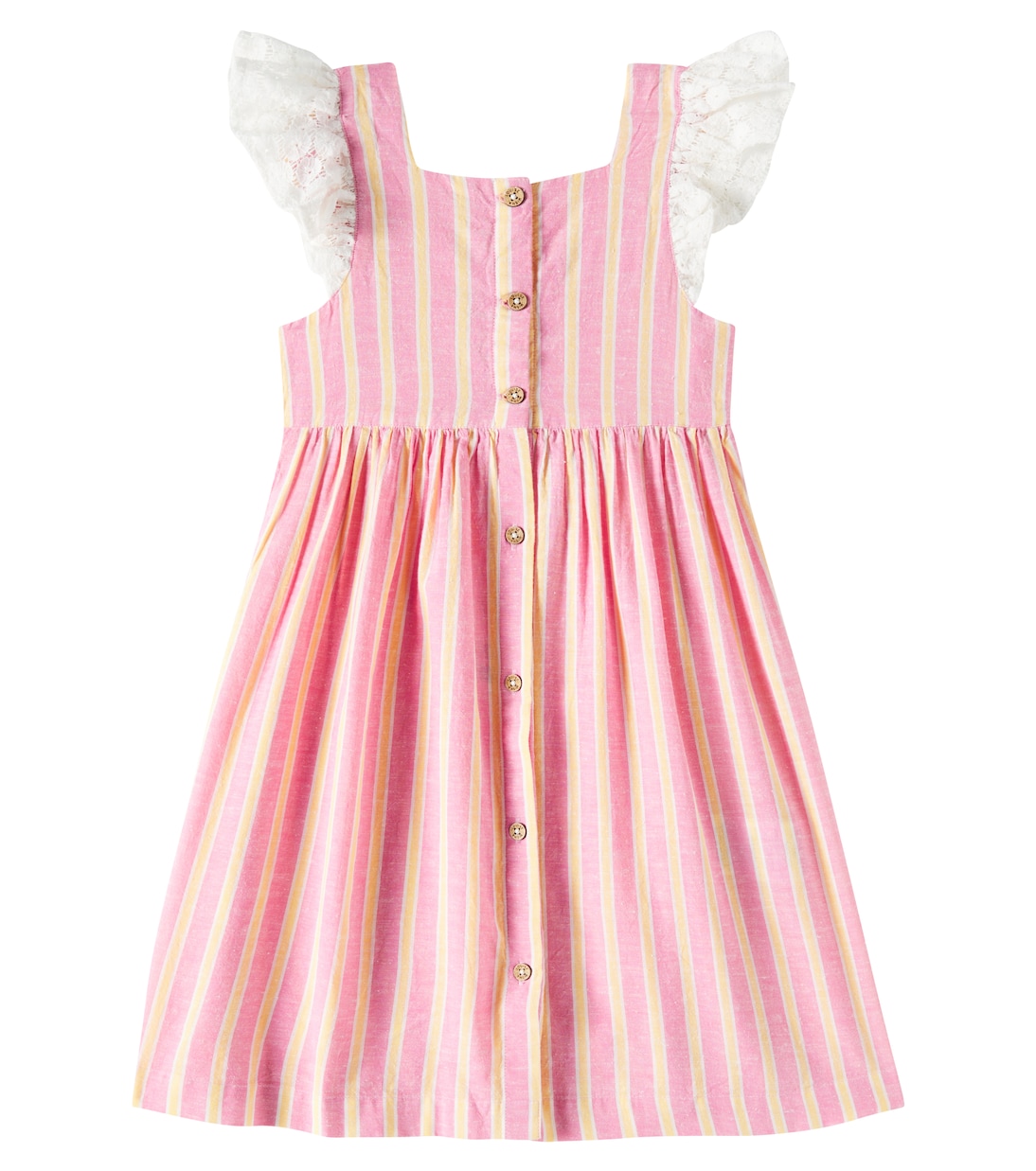 Kleid Moonie aus Baumwolle und Leinen | Louise Misha