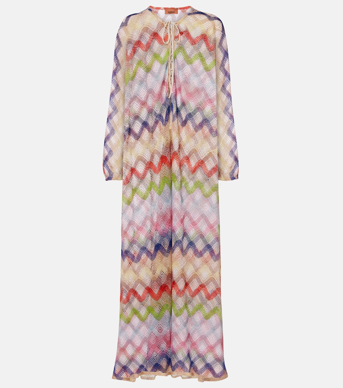 قفطان لاميه متعرج | Missoni