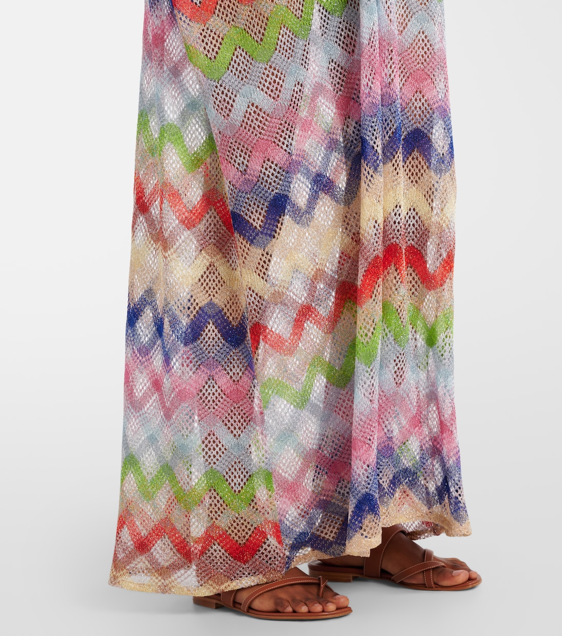 قفطان لاميه متعرج | Missoni