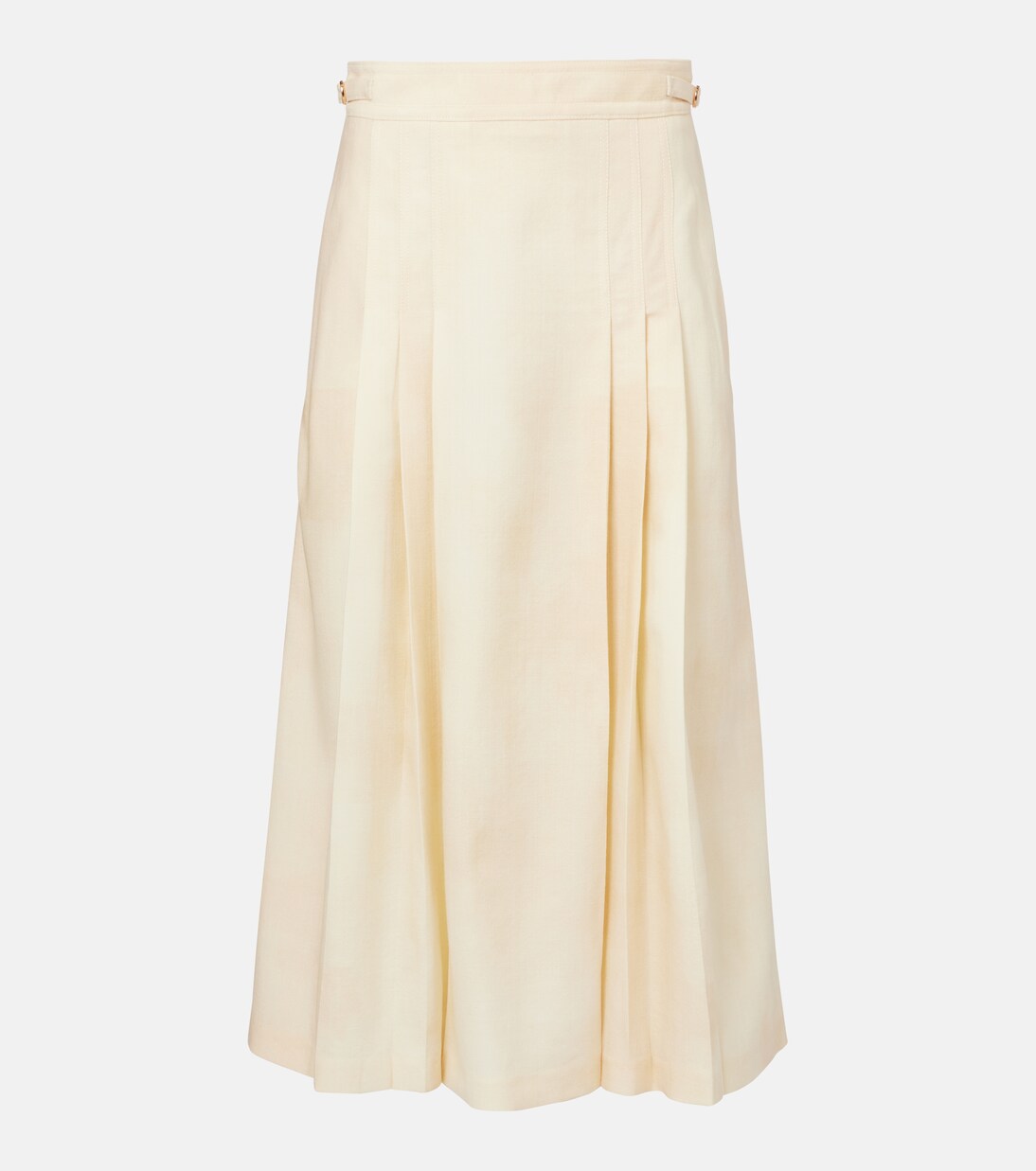 Lerna virgin wool midi skirt | Gabriela Hearst