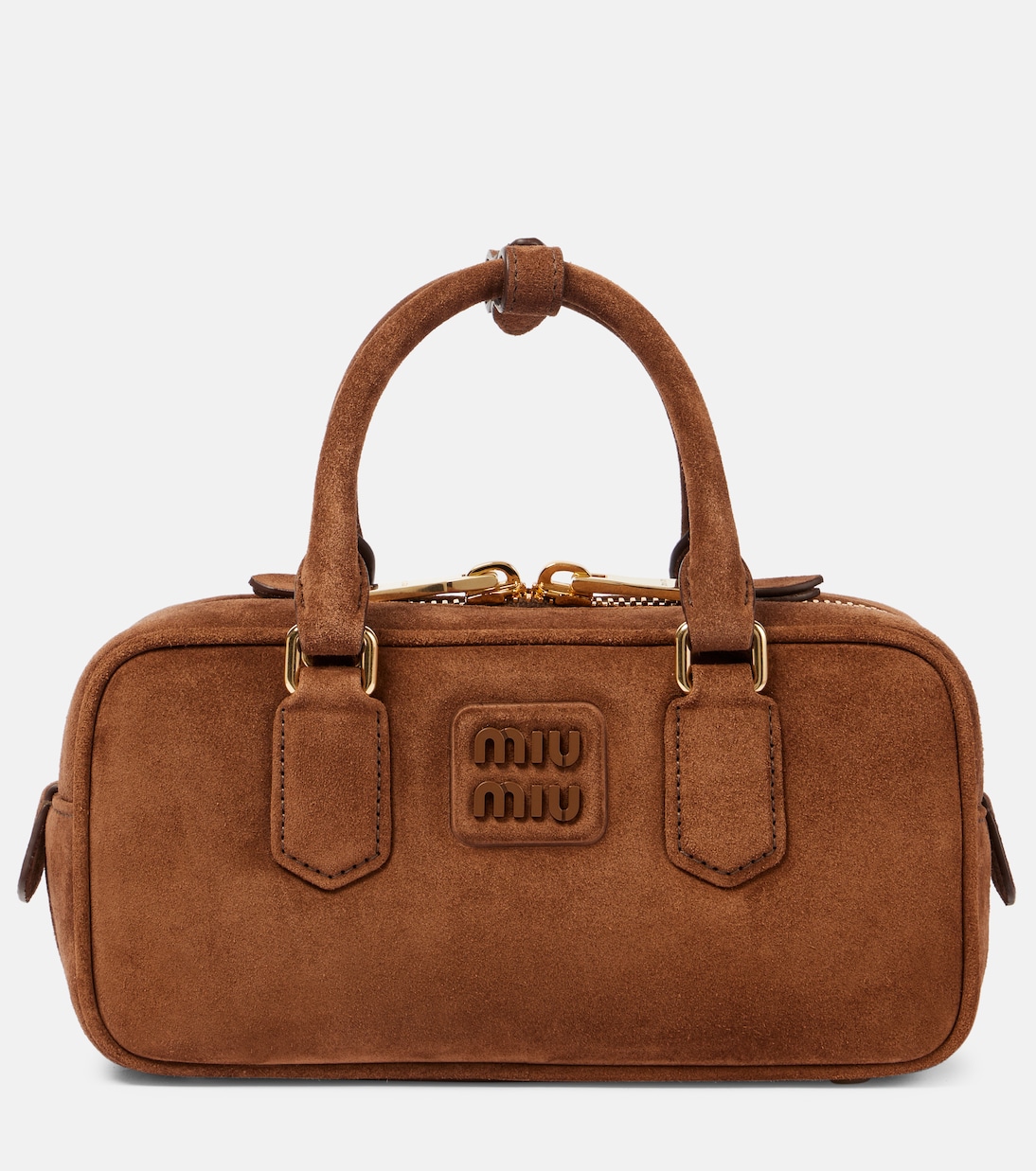 Borsa Arcadie Mini in suede | Miu Miu