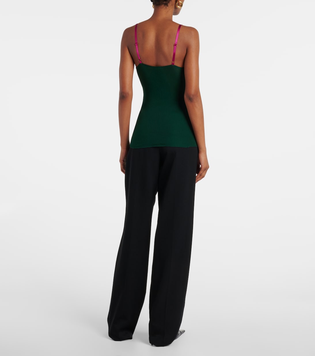 Top in raso di seta | Saint Laurent