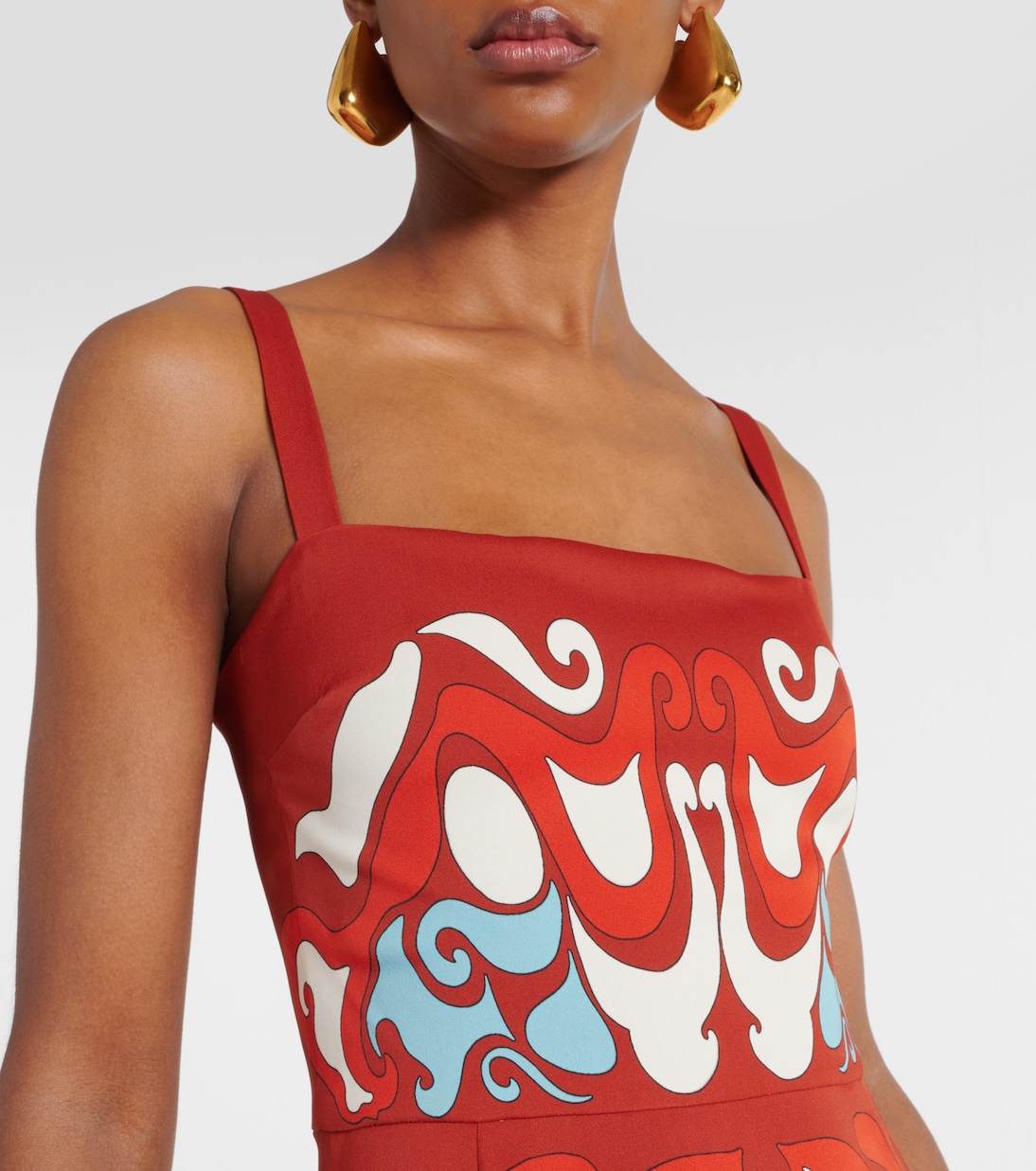Midikleid Buy Me A Martini aus Satin | La DoubleJ