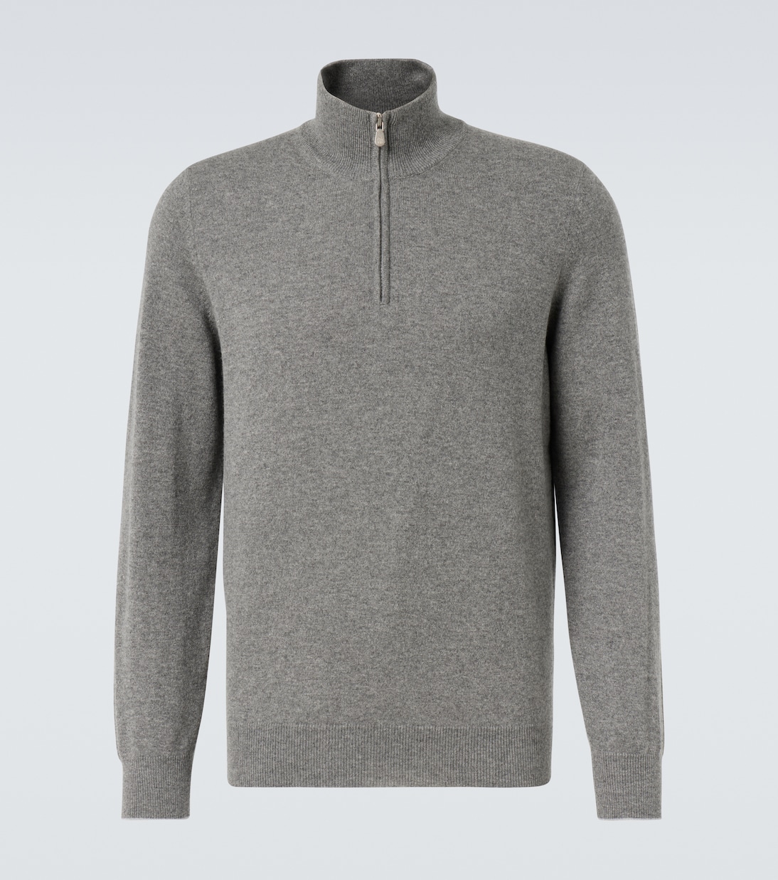 Cashmere half-zip sweater | Brunello Cucinelli