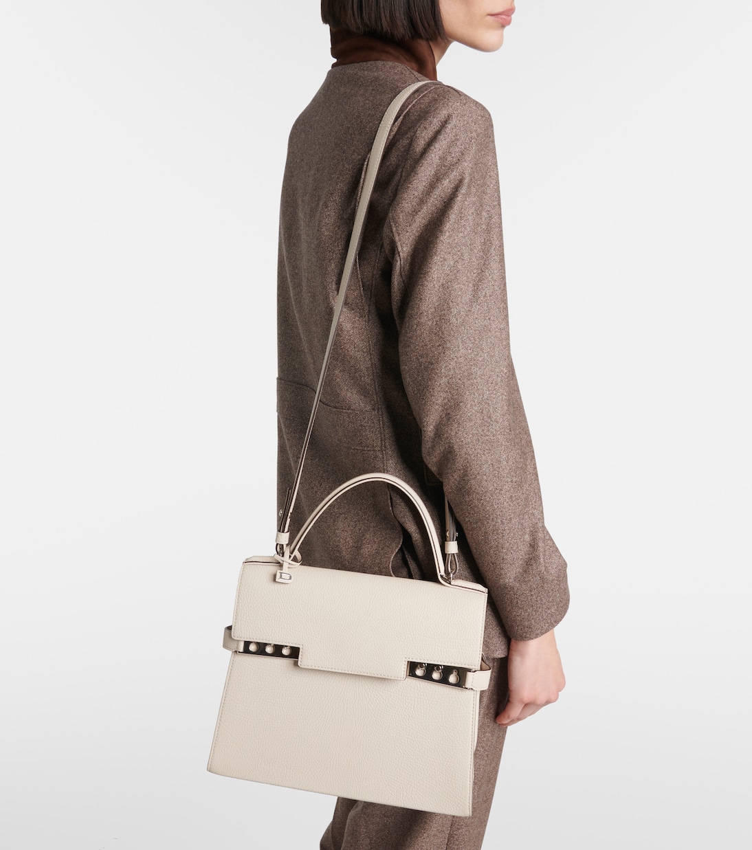Tote Tempête MM aus Leder | Delvaux