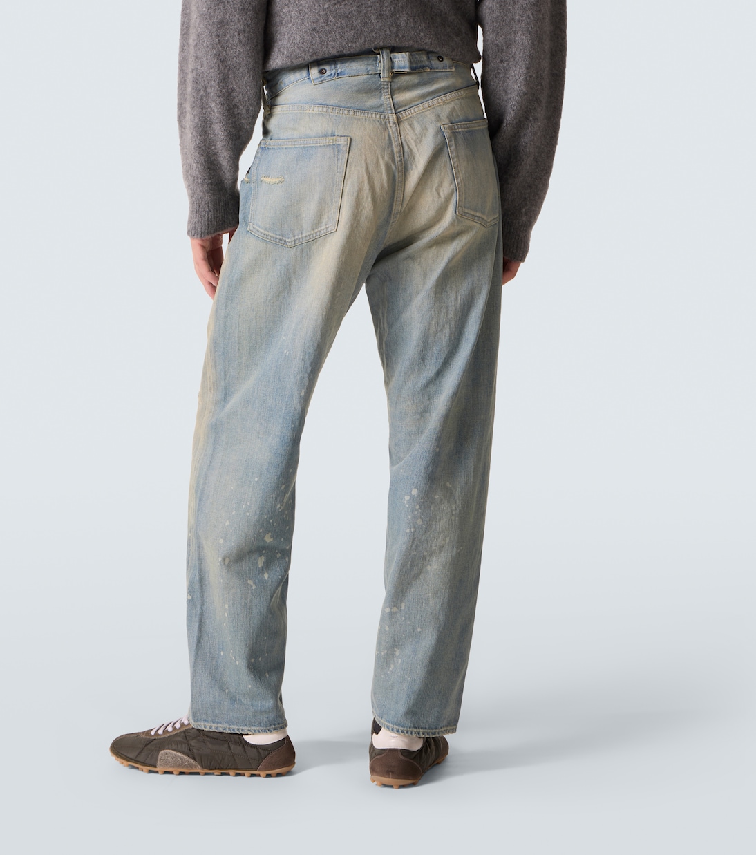 Jeans rectos No. 37 efecto desgastado | A.Presse