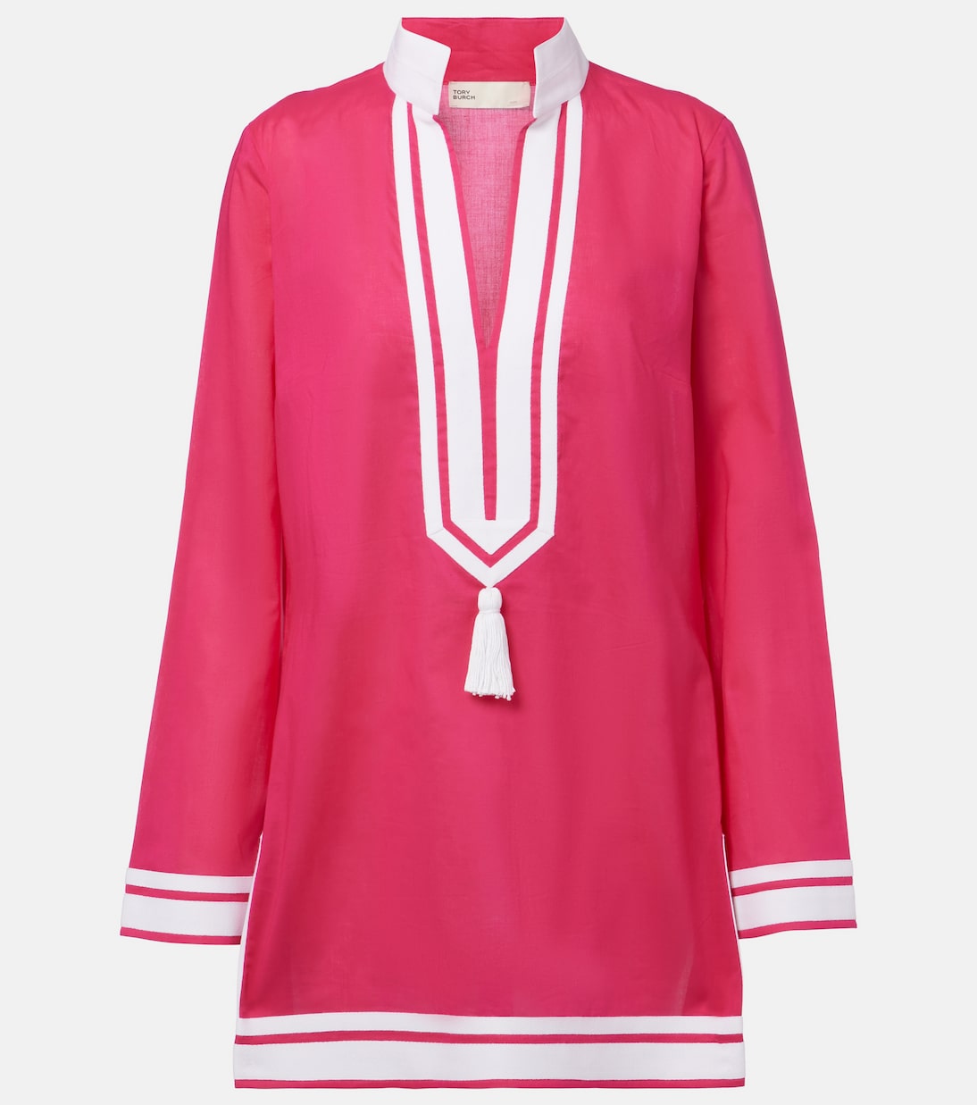 Cotton voile tunic | Tory Burch