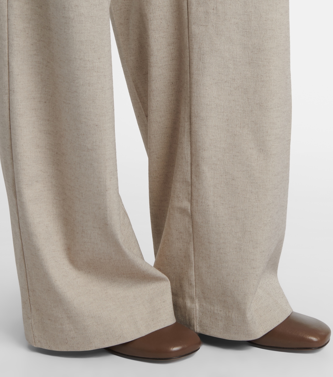 Leone high-rise wide-leg pants  | SIR