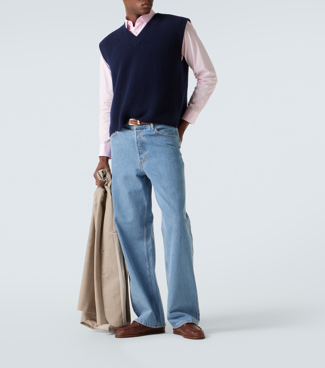 Gilet Mr Southbank in cashmere | Arch4