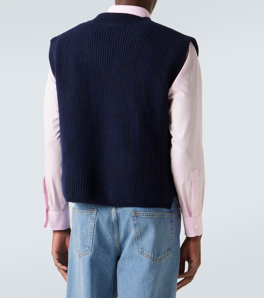 Gilet Mr Southbank in cashmere | Arch4
