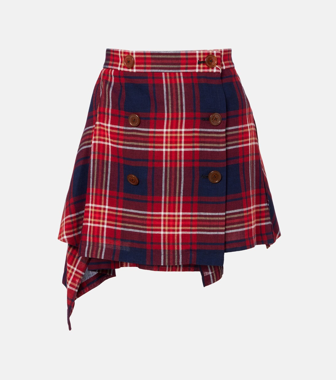 Minifalda asimétrica a cuadros | Vivienne Westwood