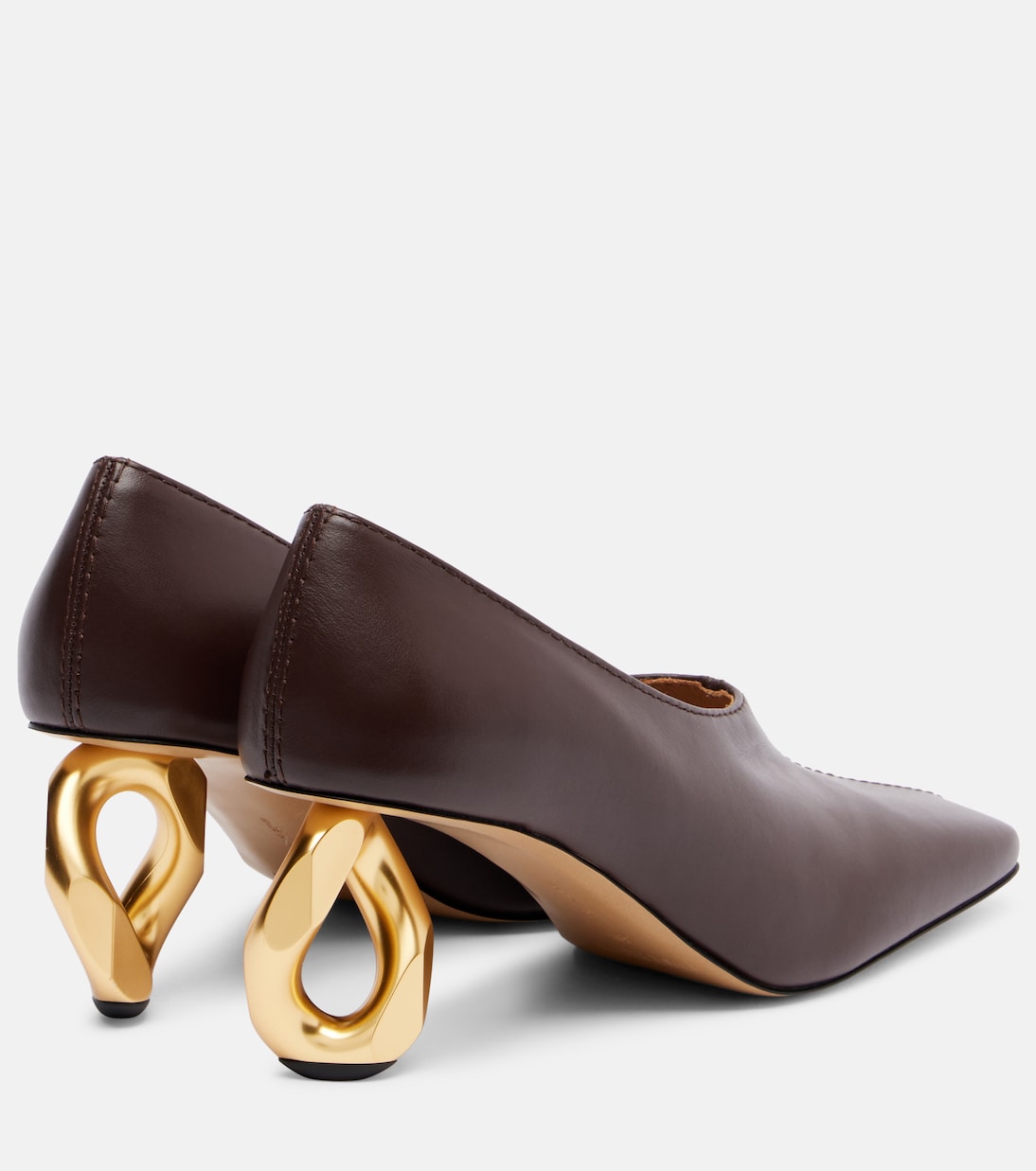 Pumps Chain 75 aus Leder | JW Anderson