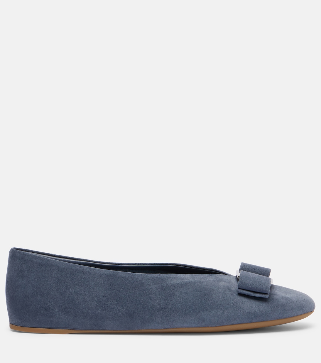 Ballerinas Vanna aus Veloursleder | Ferragamo