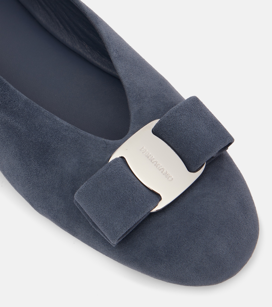 Ballerinas Vanna aus Veloursleder | Ferragamo