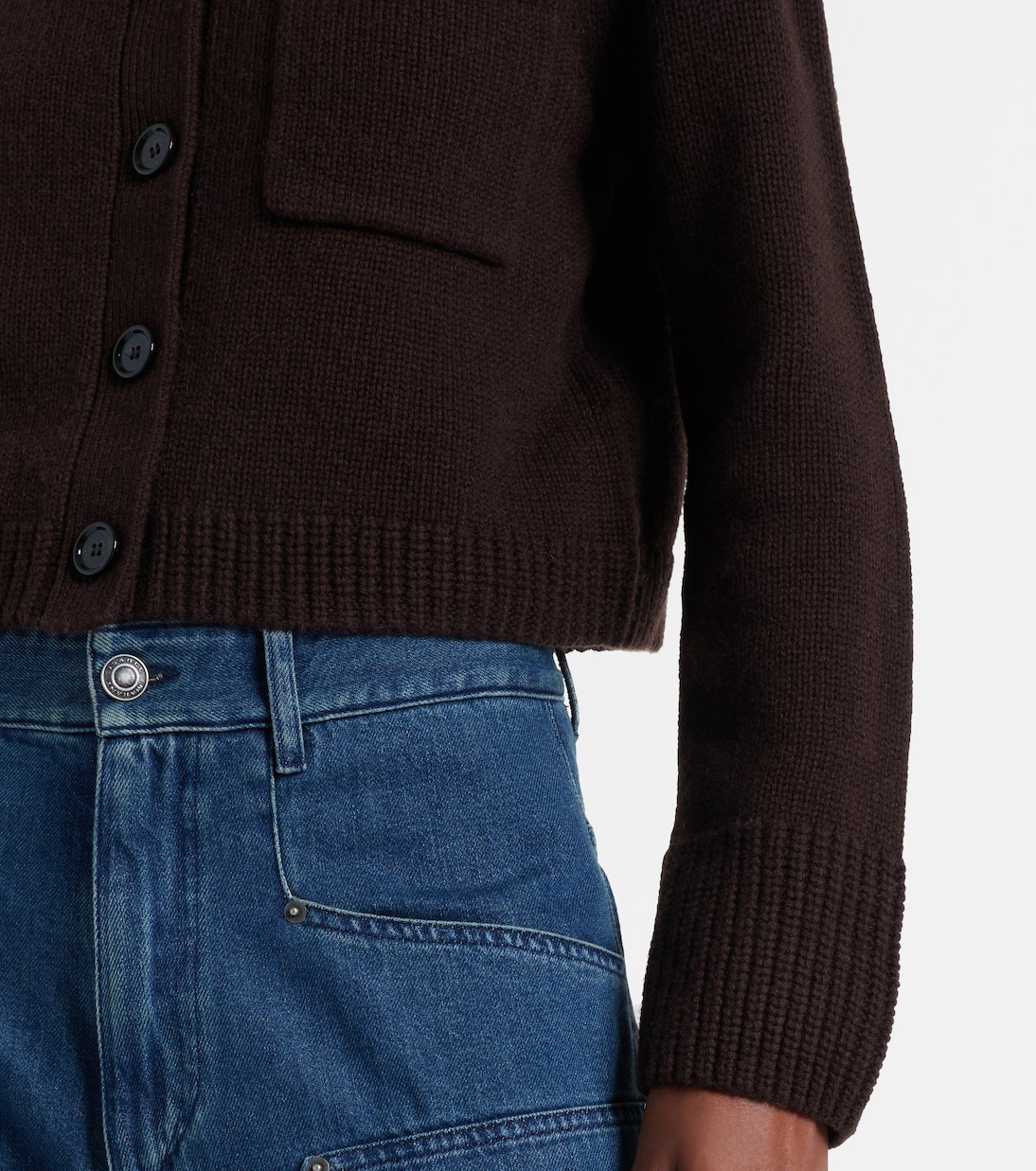 Wool and cashmere cardigan | Jardin des Orangers