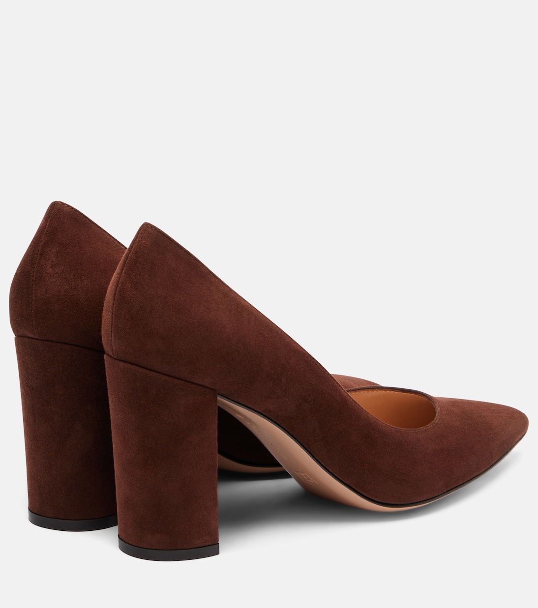 Escarpins Piper 85 en daim | Gianvito Rossi