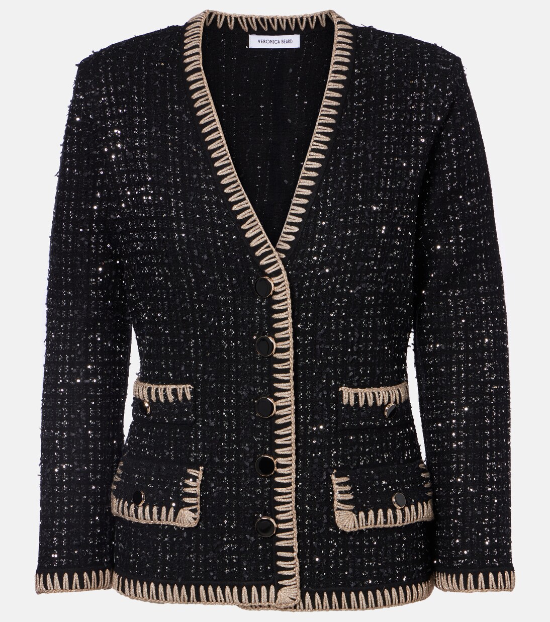 Ceriani tweed cardigan | Veronica Beard
