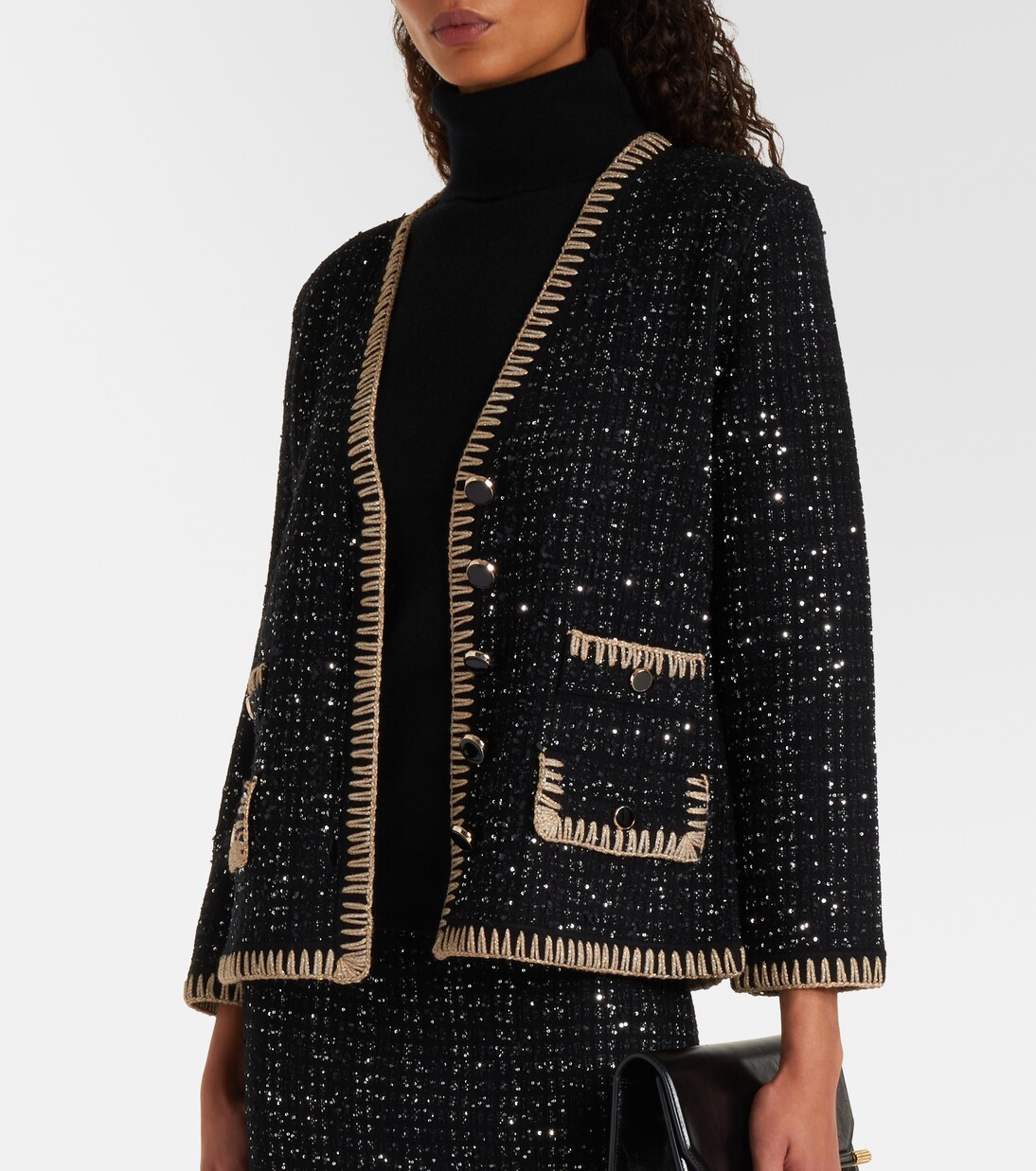 Ceriani tweed cardigan | Veronica Beard