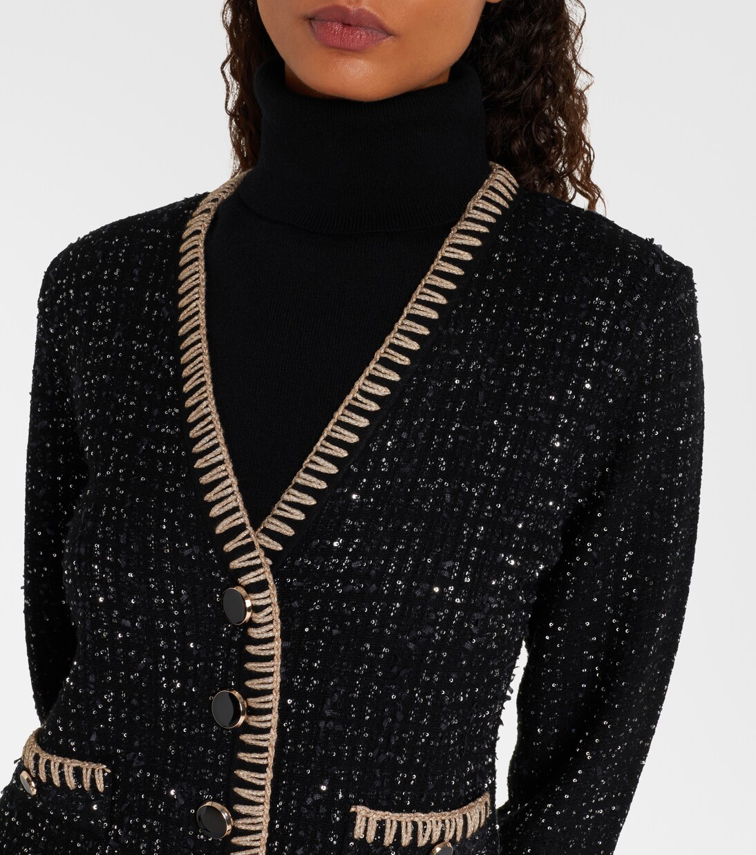 Ceriani tweed cardigan | Veronica Beard