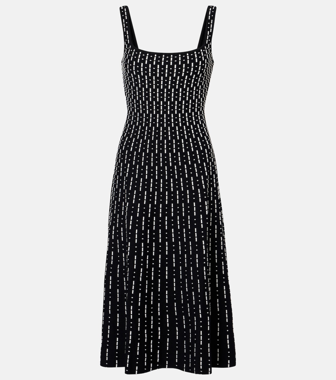 Ellison compact knit midi dress | Staud