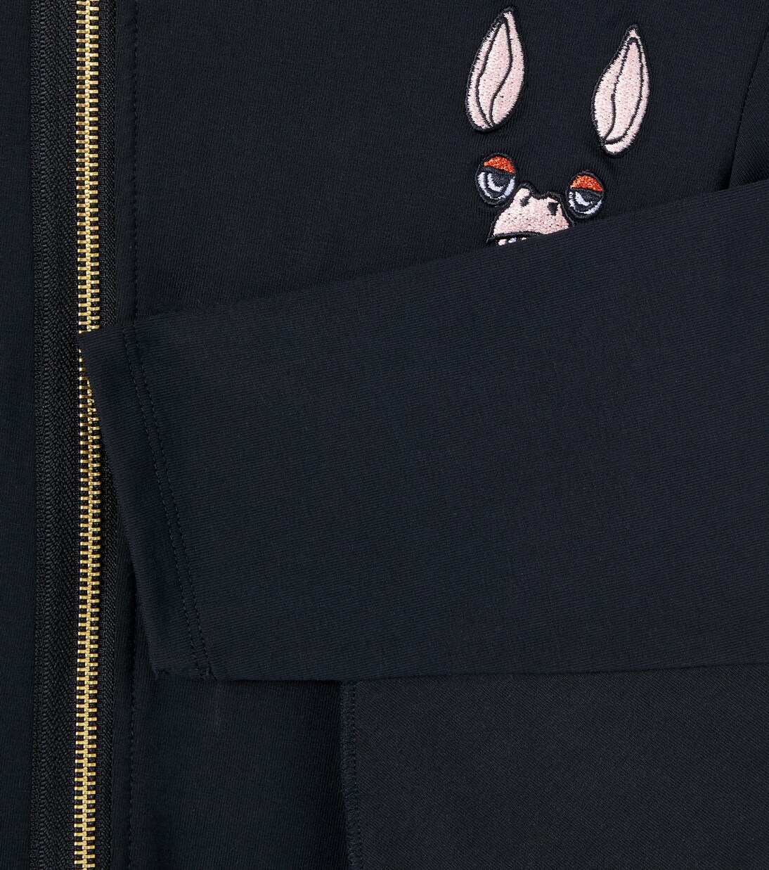 Embroidered cotton-jersey jumpsuit | Mini Rodini