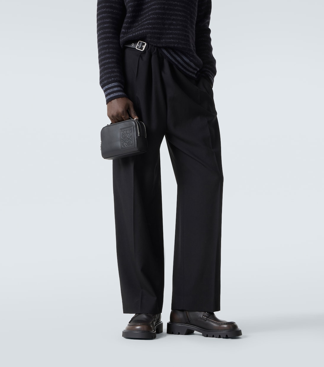 Schultertasche Anagram Mini aus Leder | Loewe