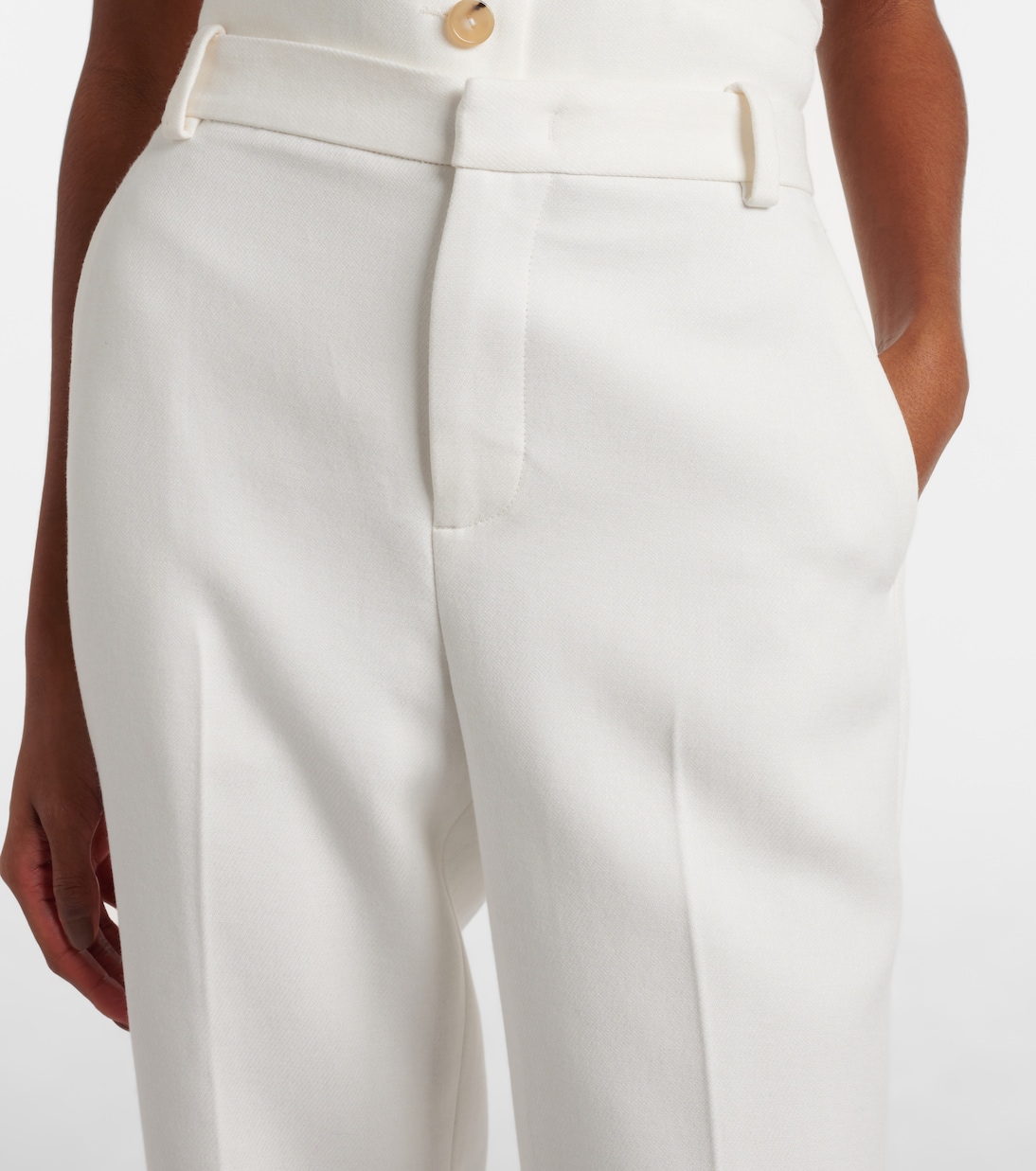 Mid-rise flared pants | Vince