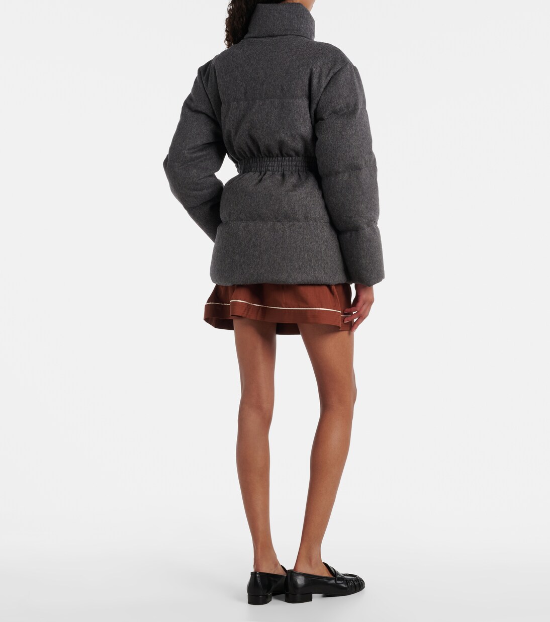 Daunenjacke Loden aus Schurwolle | Prada
